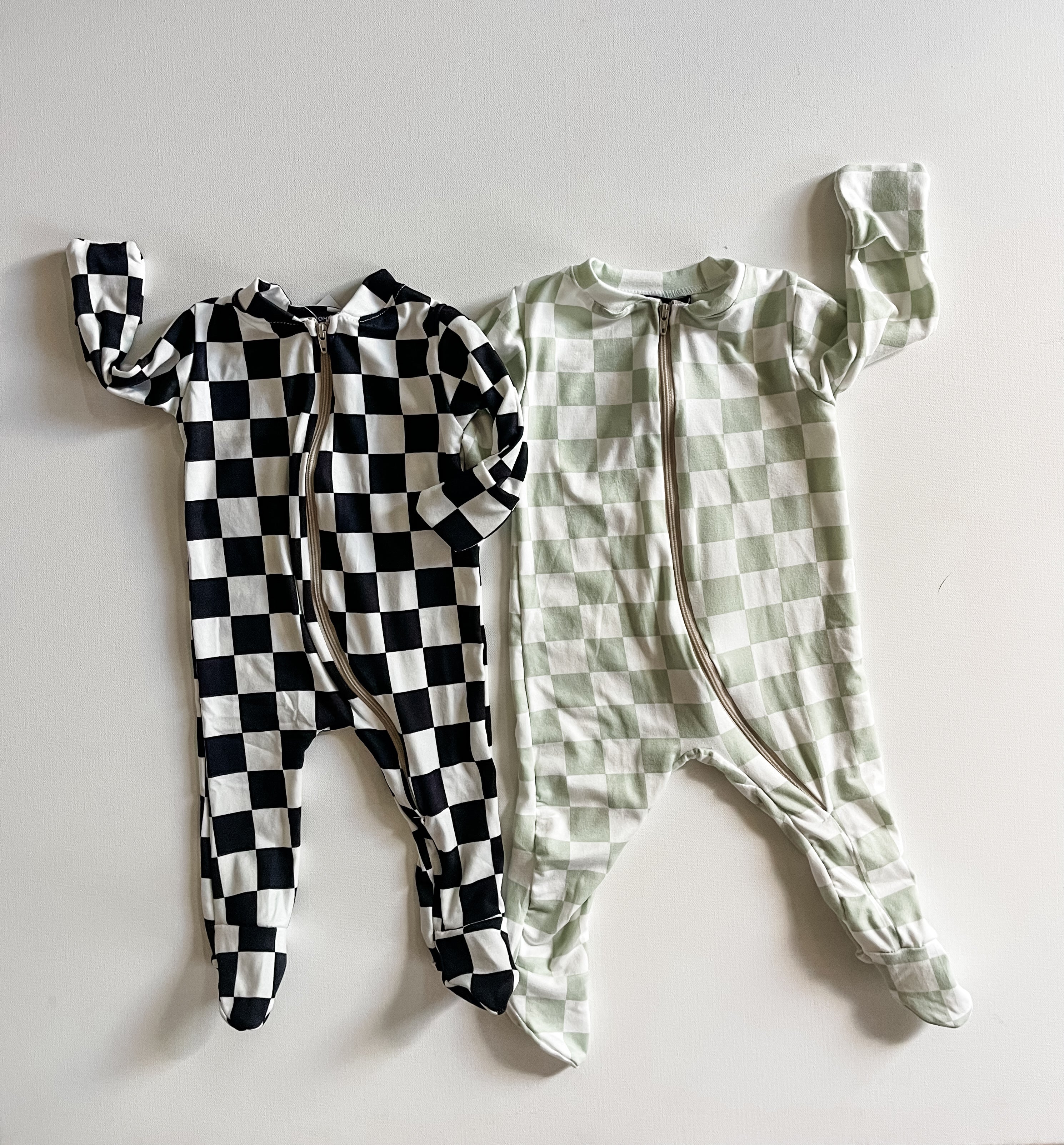 Checkered Footie