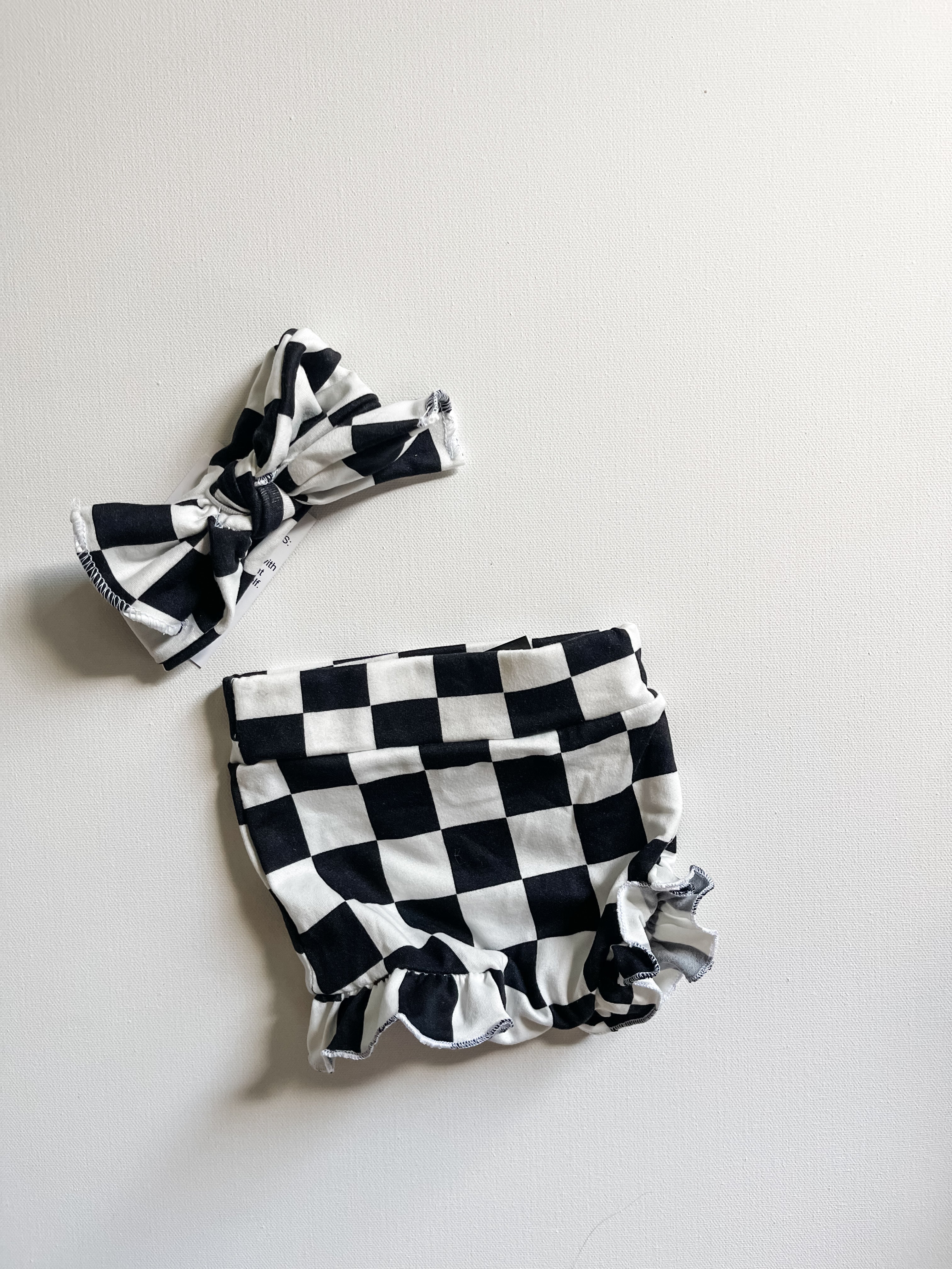 Highwaist Checkered Bloomers