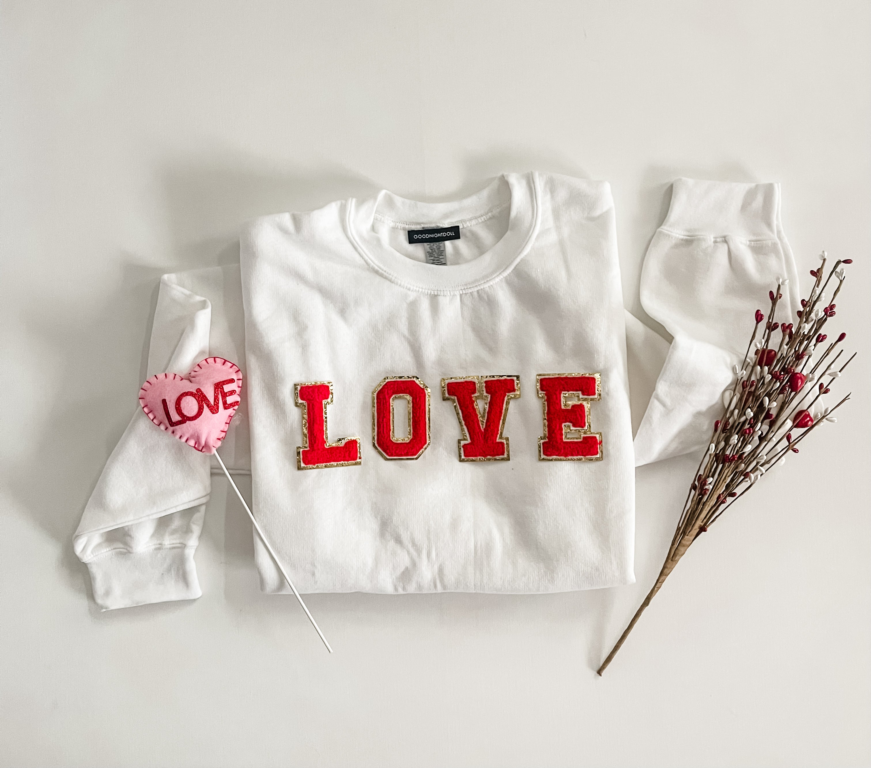 LOVE crewneck sweatshirt