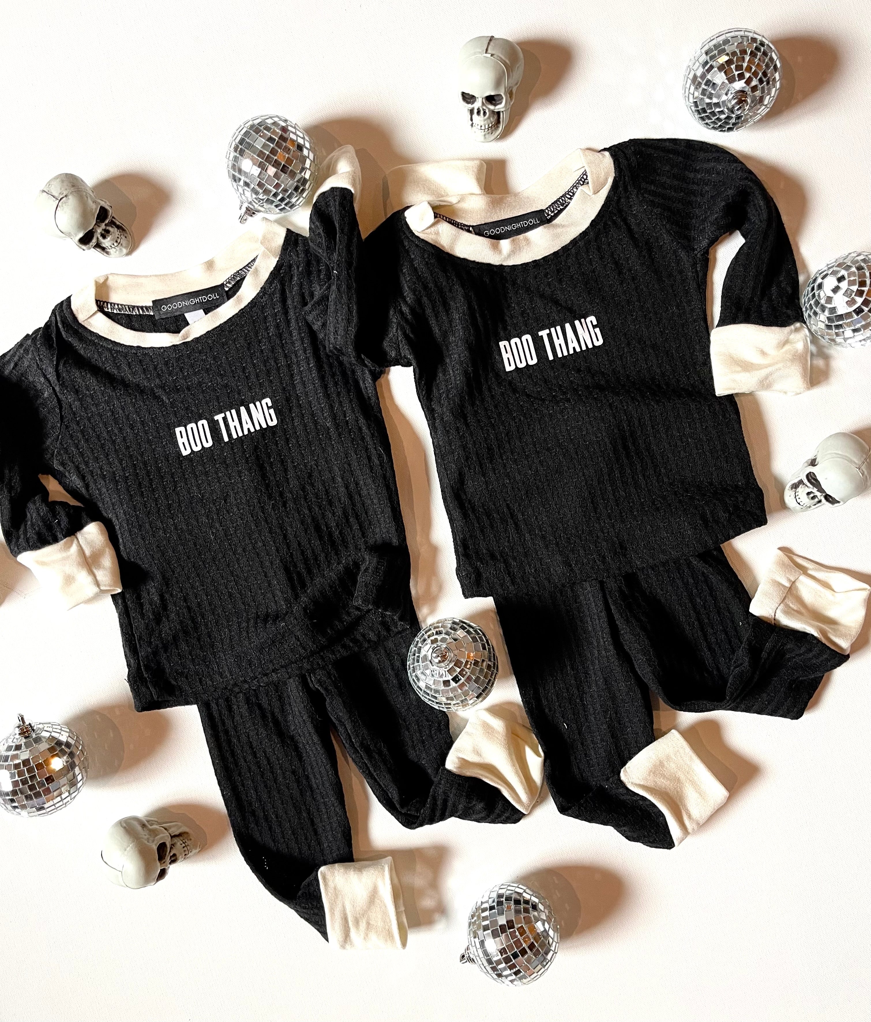 Boo Thang Halloween pajama set