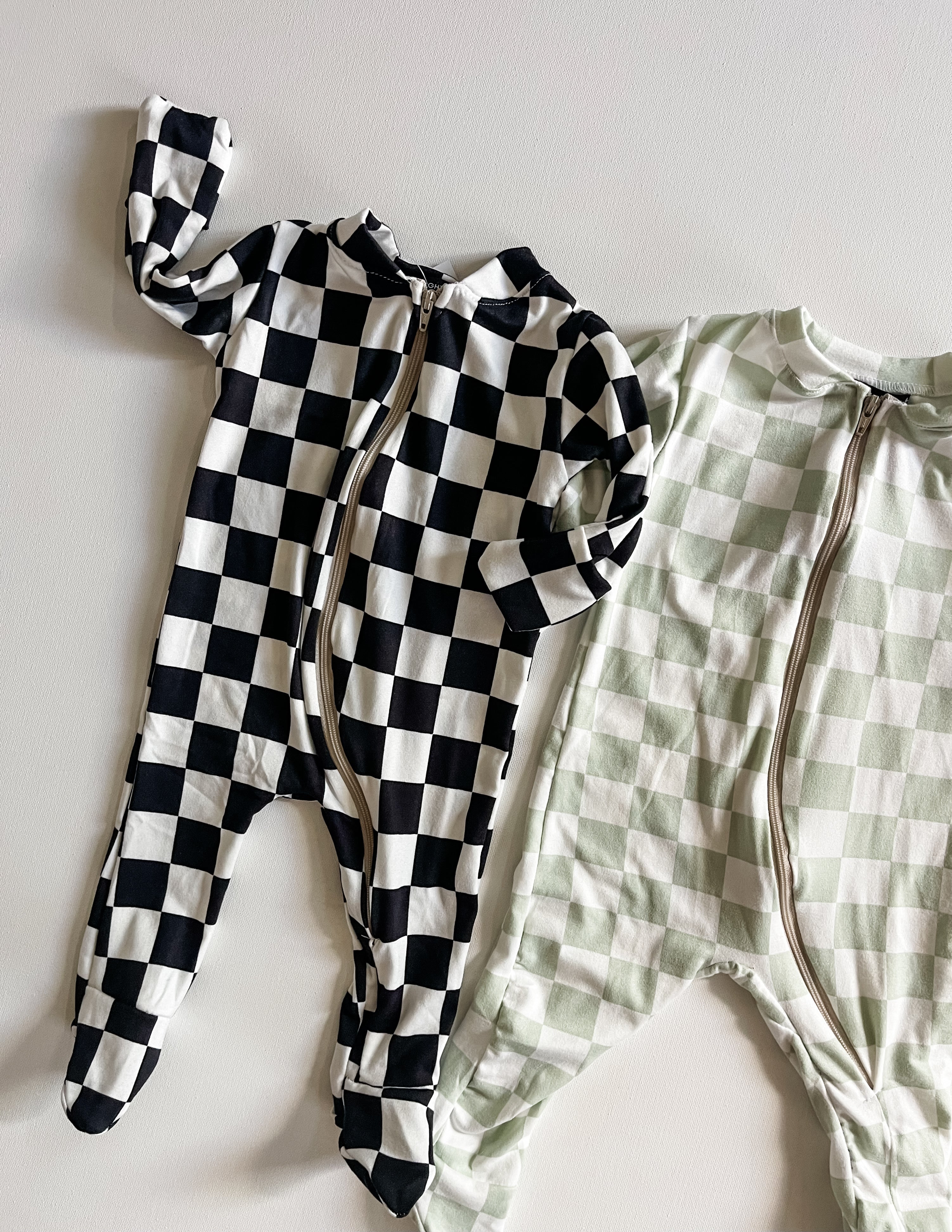 Checkered Footie
