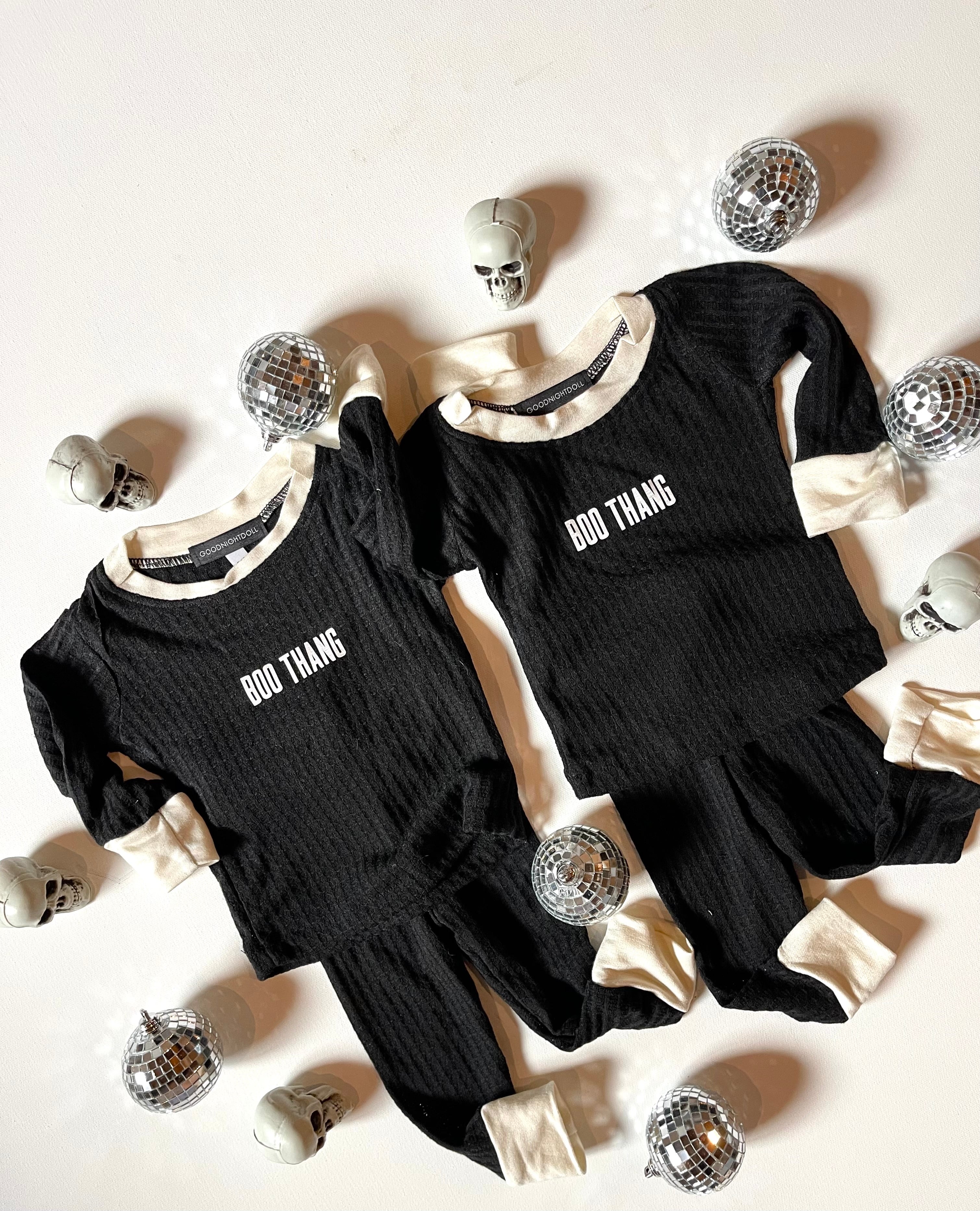 Boo Thang Halloween pajama set