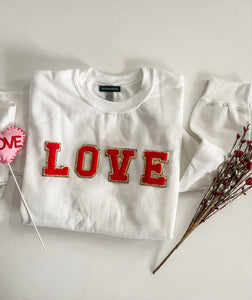 LOVE crewneck sweatshirt