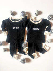 Boo Thang Halloween pajama set