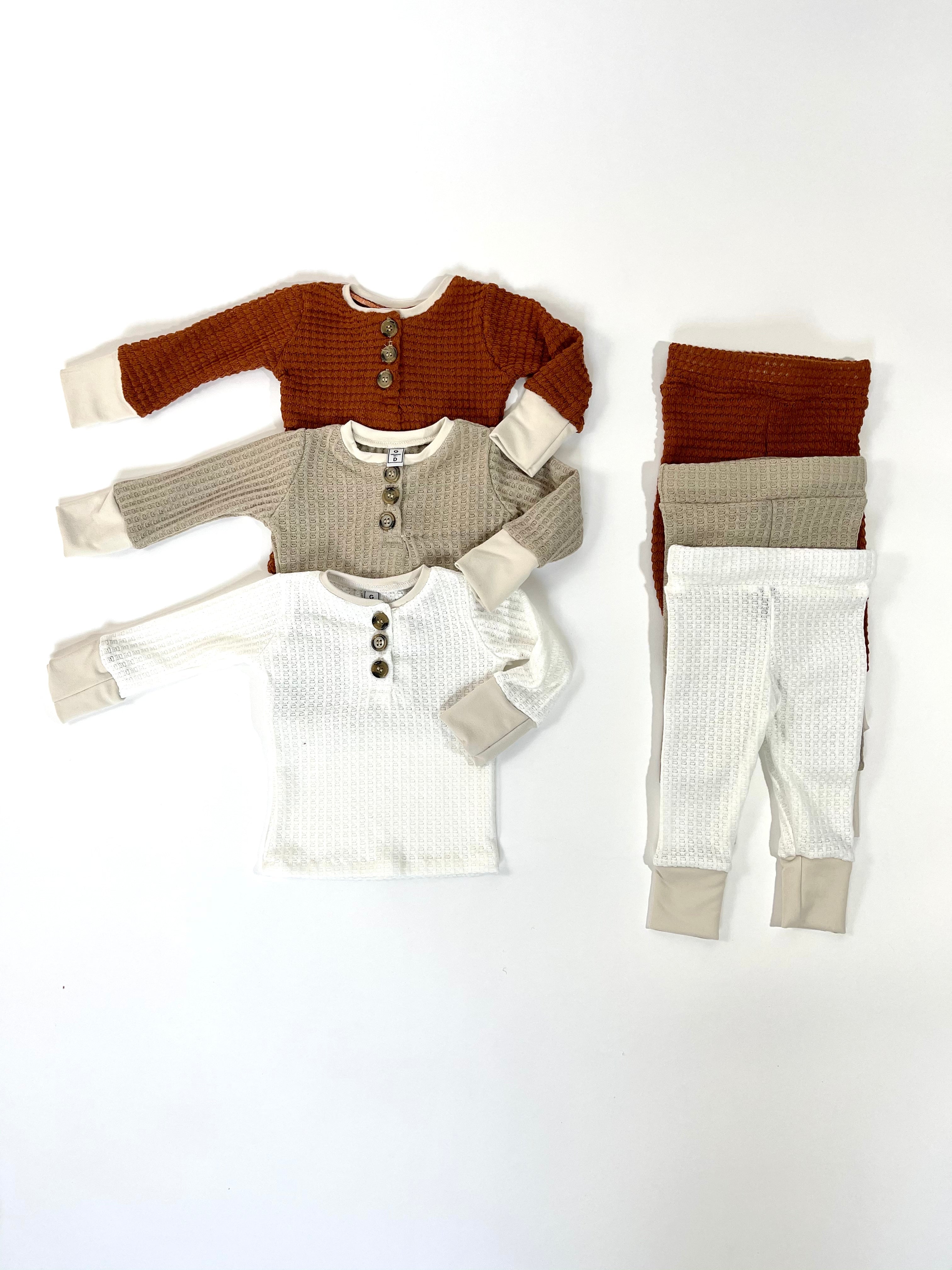 Waffle lounge set