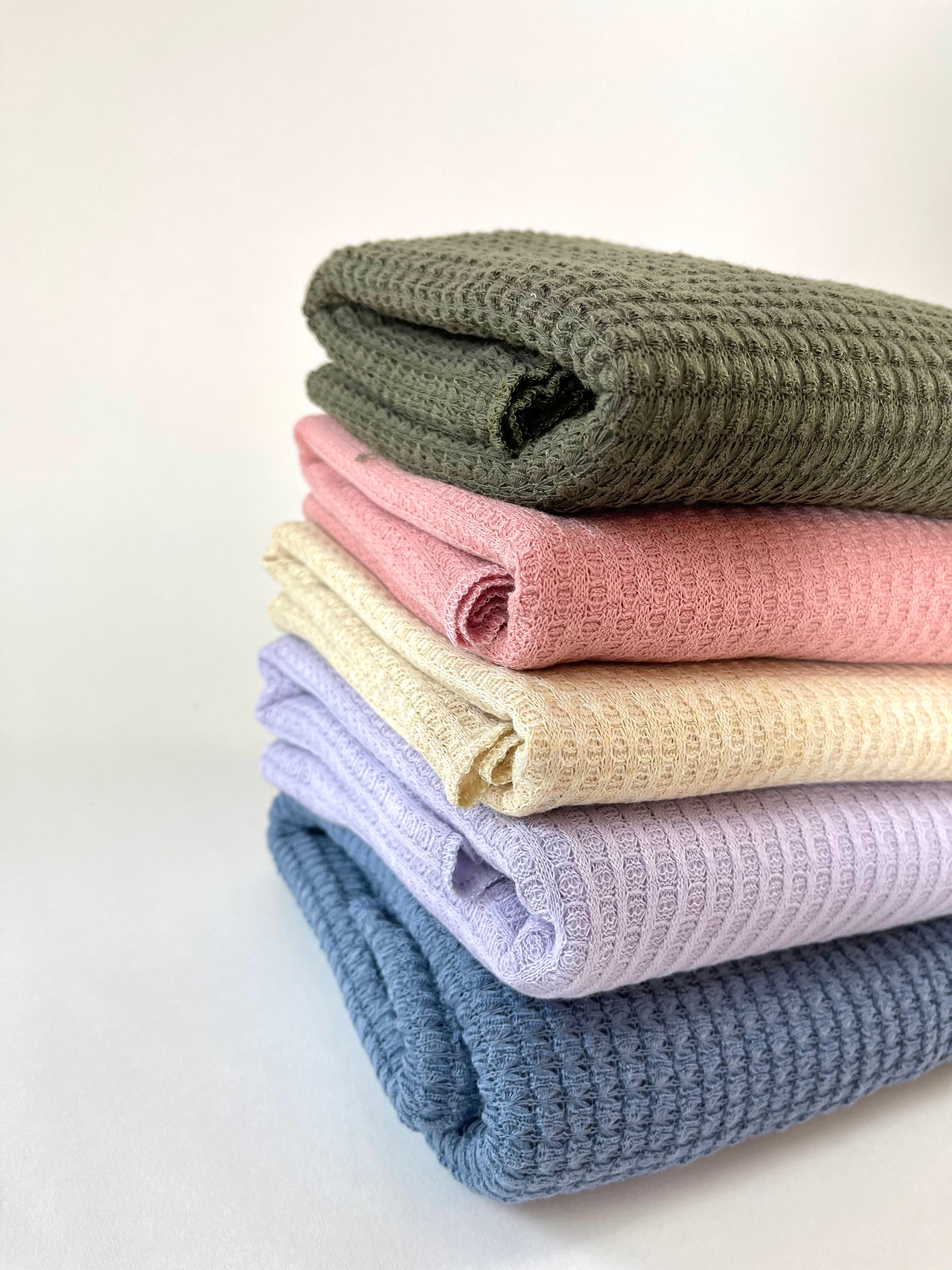 Waffle knit swaddles