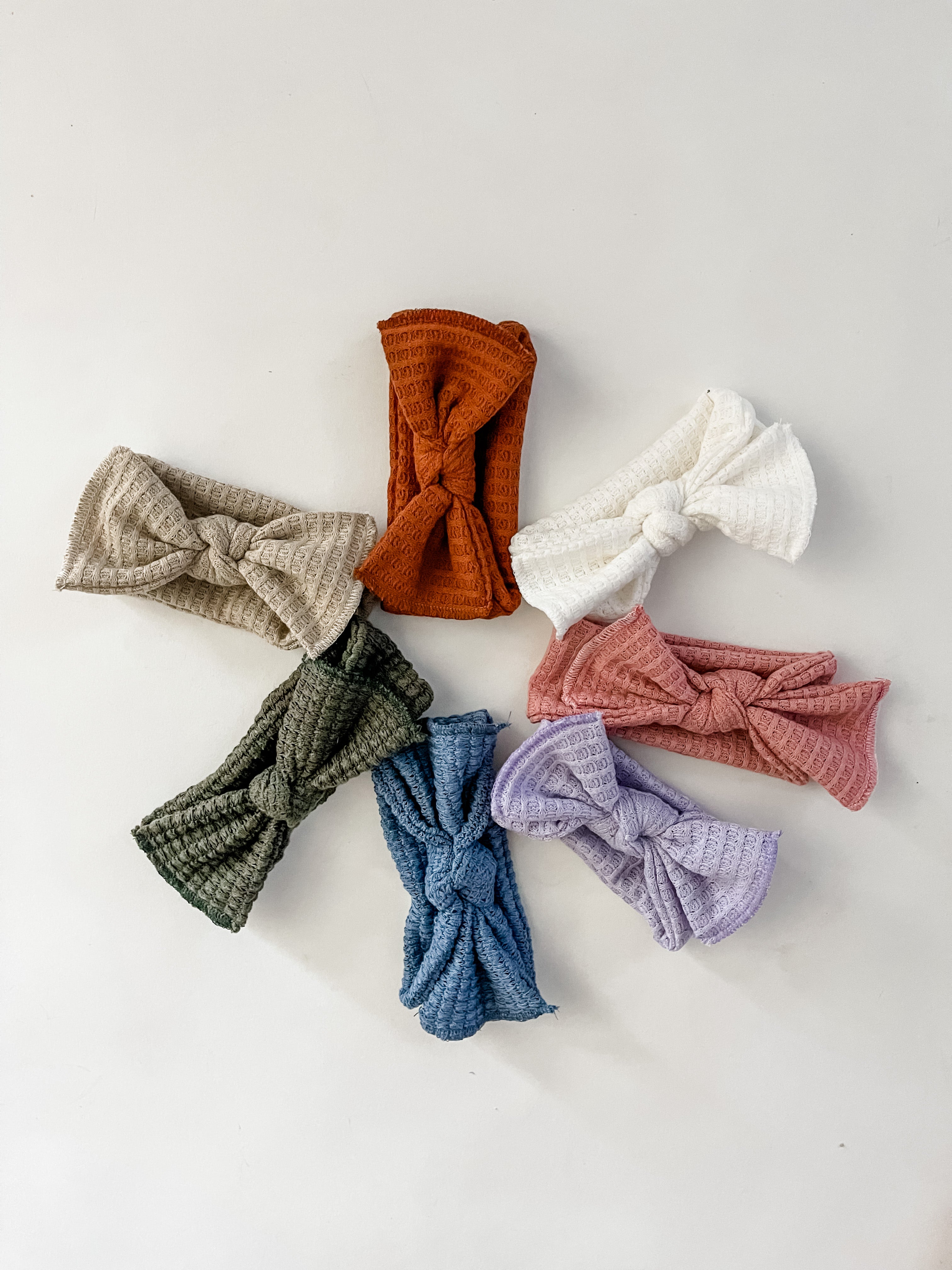 Waffle knot bow