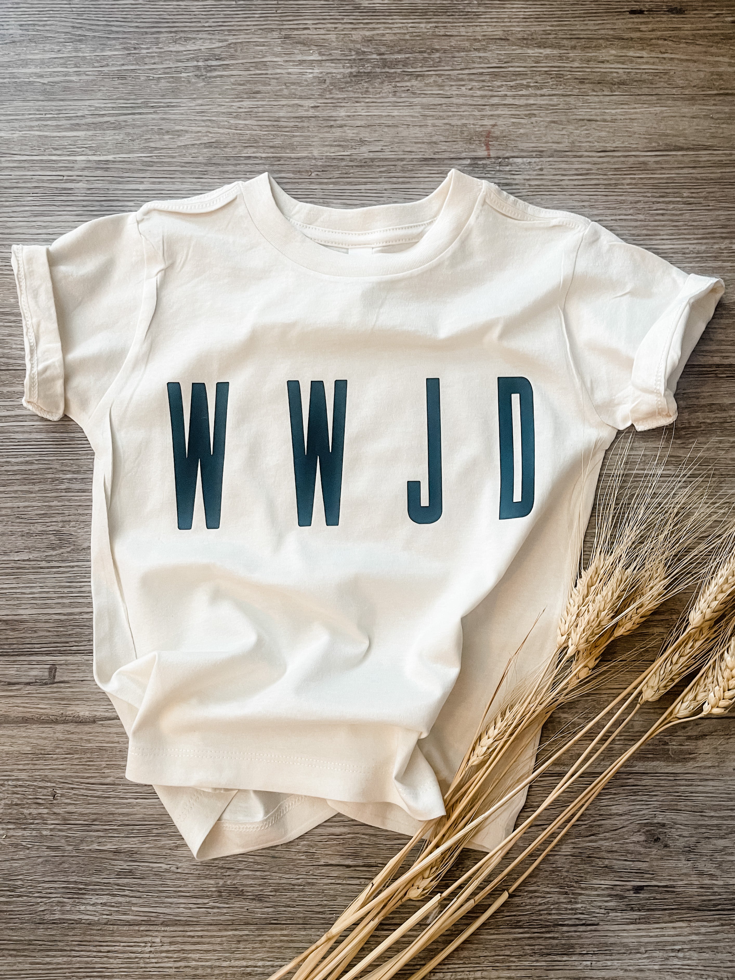 WWJD tee | natural