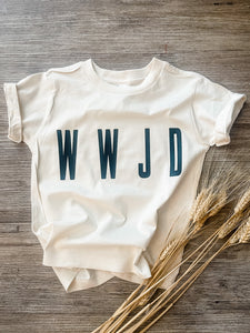 WWJD tee | natural