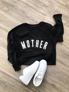 Mother crewneck sweatshirt | black