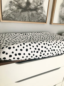 Organic changing pad cover |spots