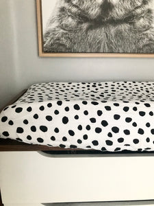 Organic changing pad cover |spots