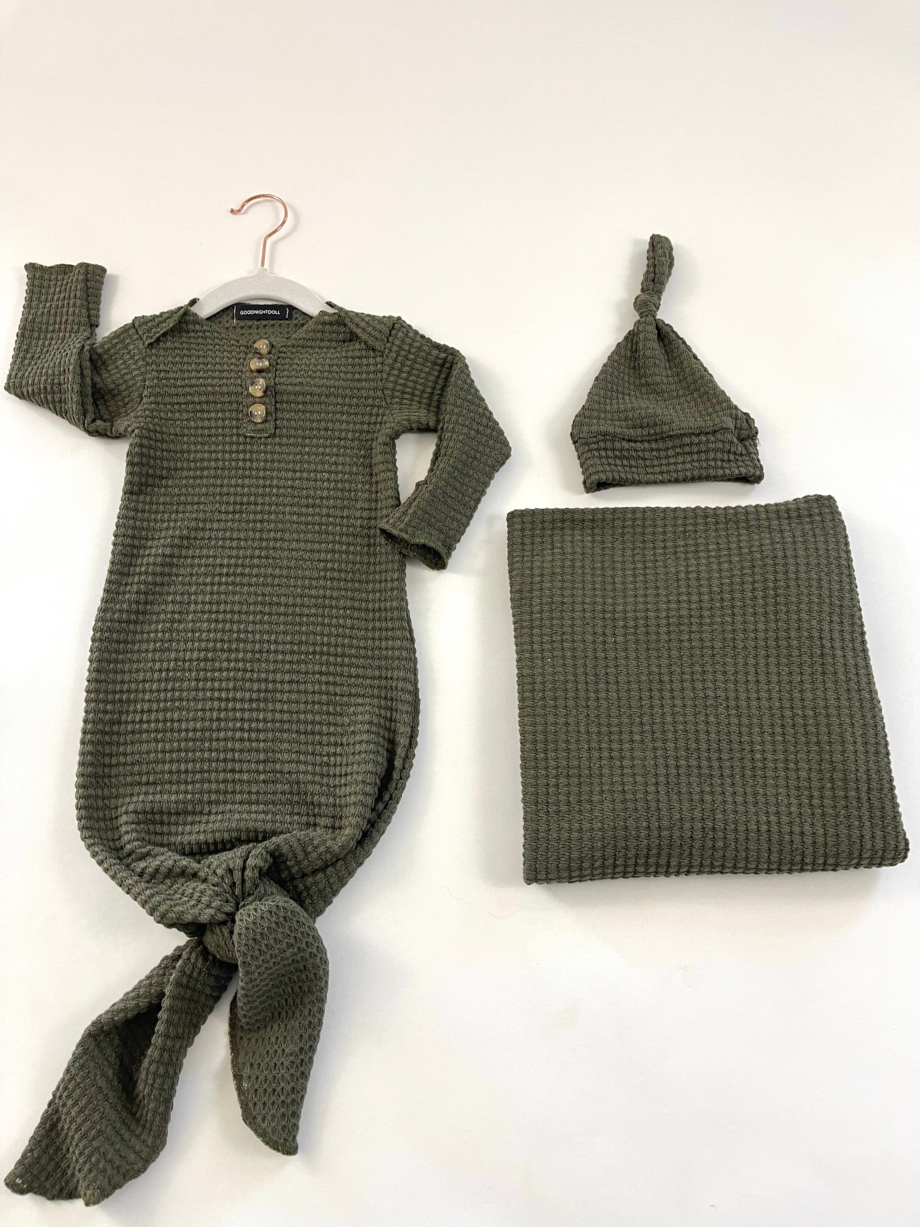 Newborn bundle | olive green