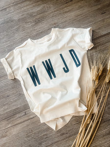 WWJD tee | natural