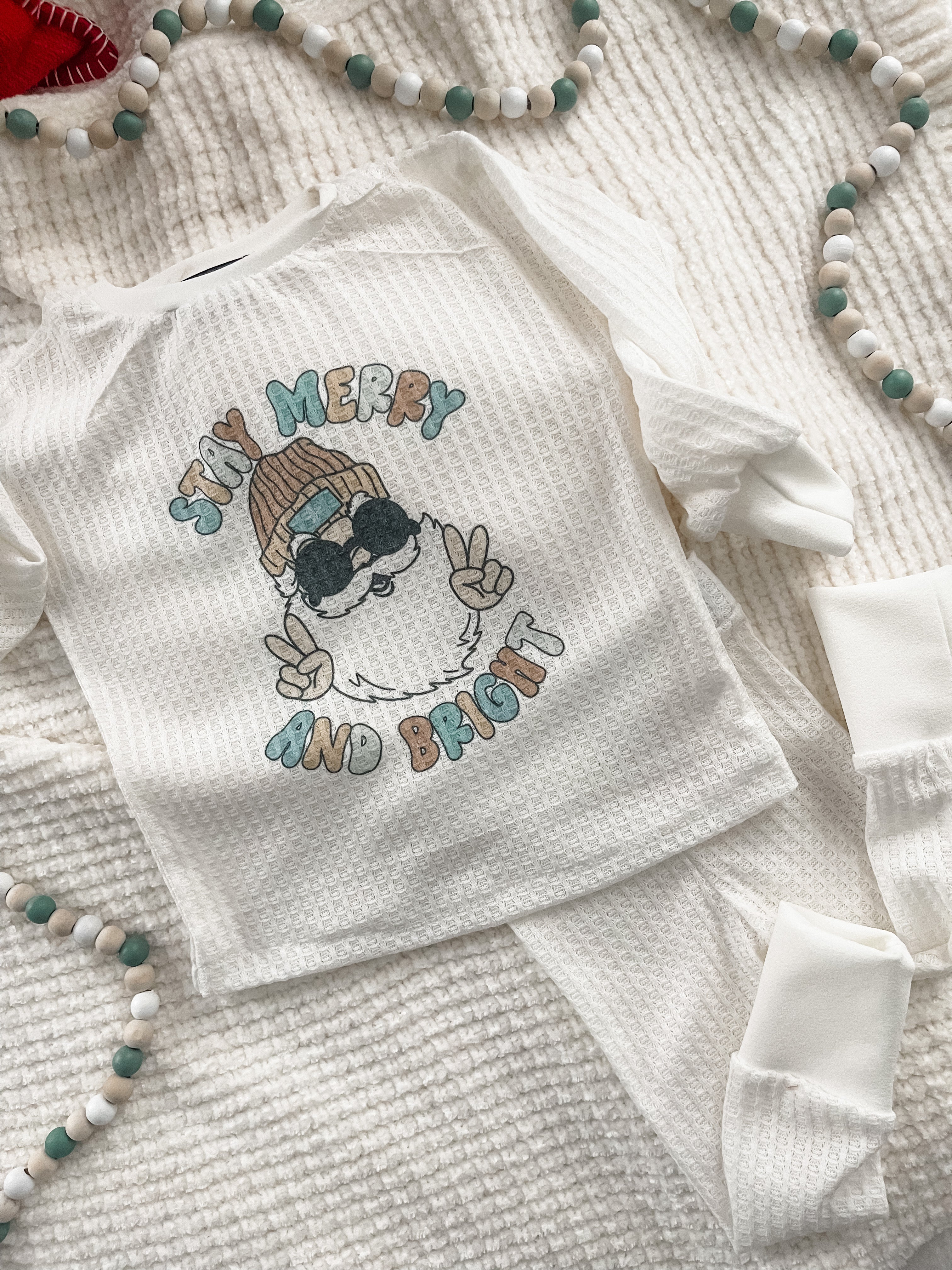 Stay merry and bright |hipster Santa