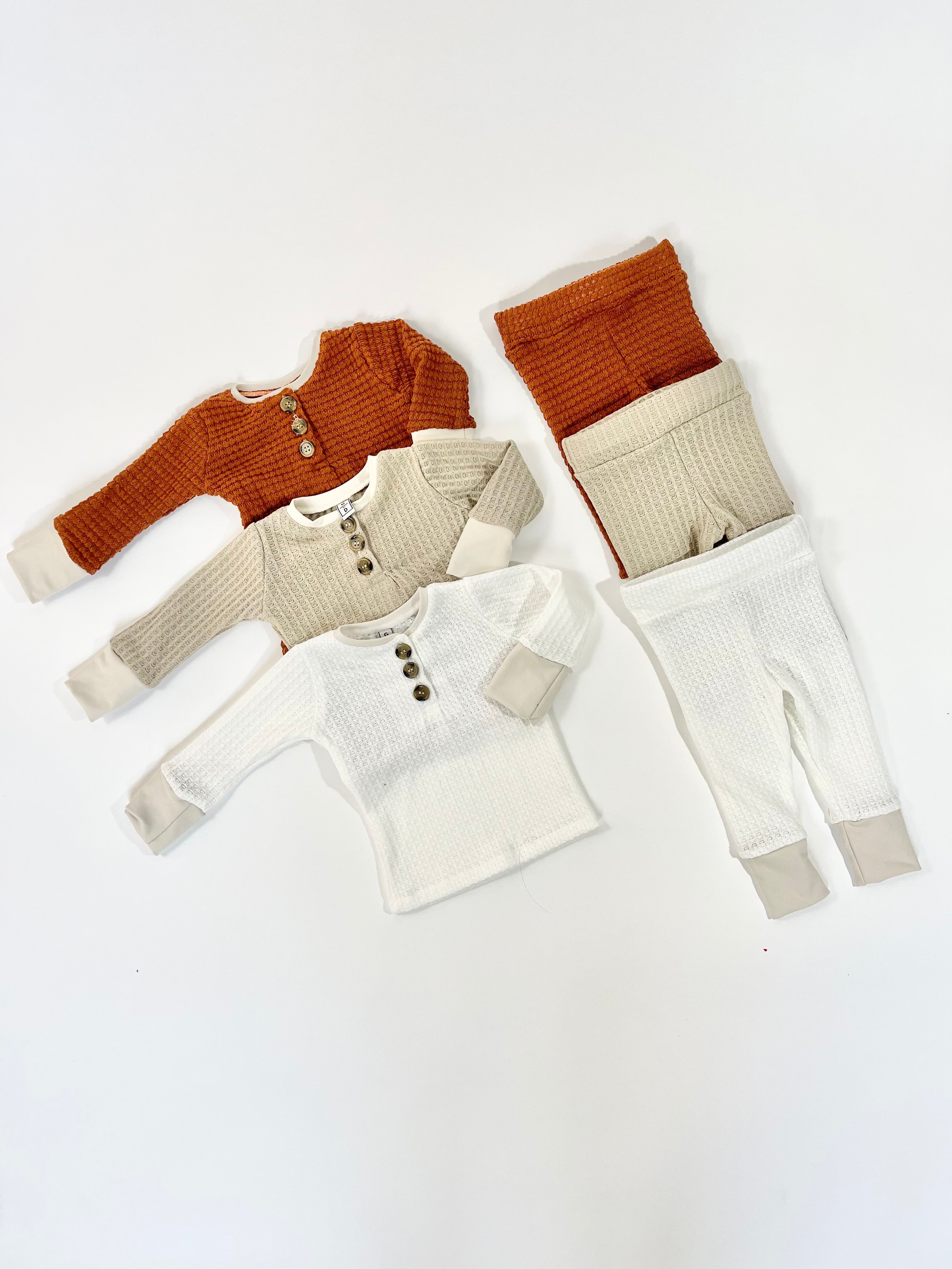 Waffle lounge set