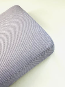 Waffle fitted crib sheet | lavender