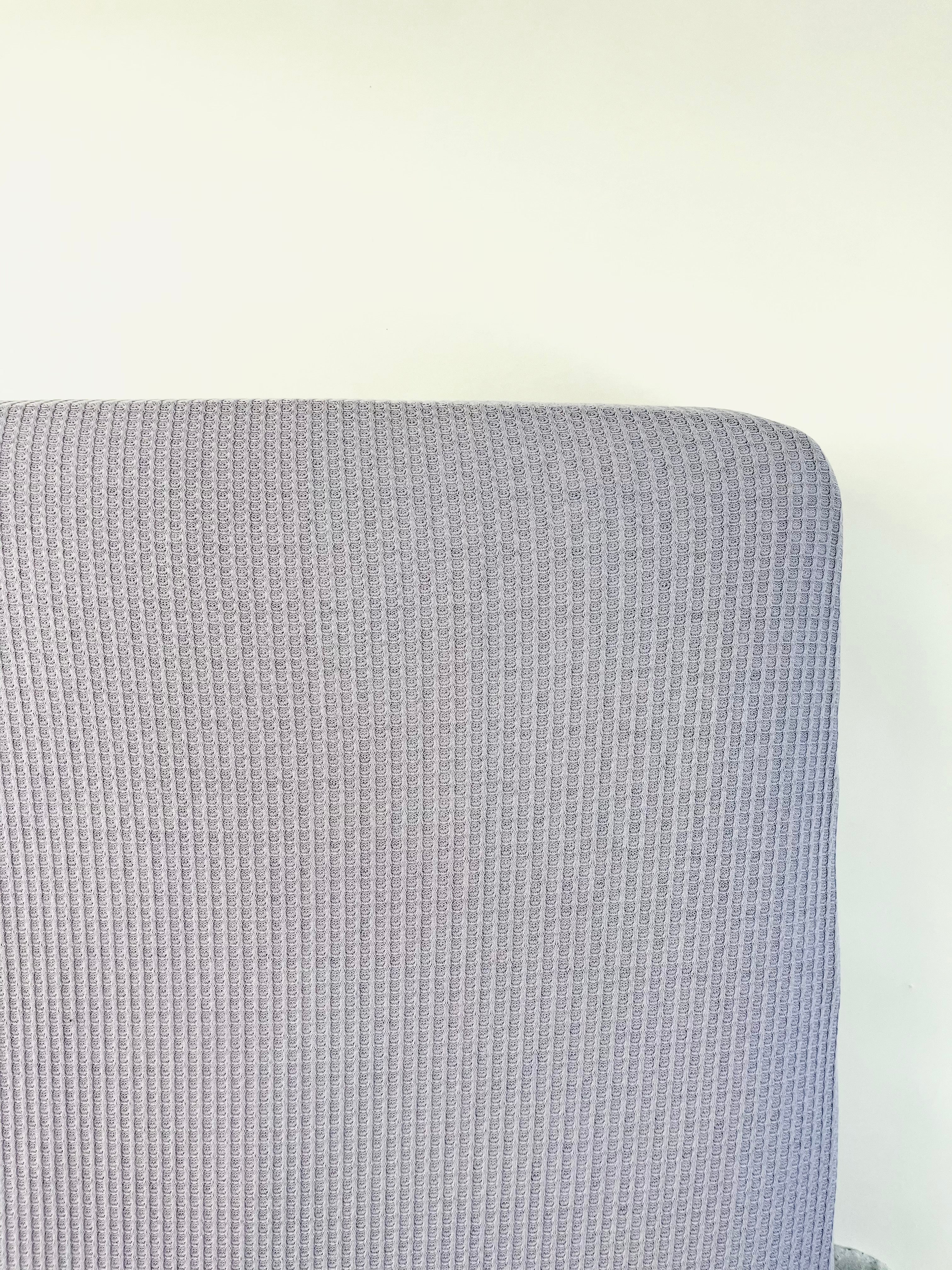Waffle fitted crib sheet | lavender