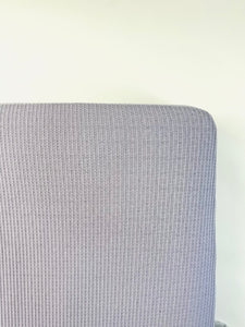 Waffle fitted crib sheet | lavender