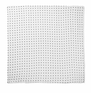 Organic Cotton Muslin Swaddle | Swiss Cross